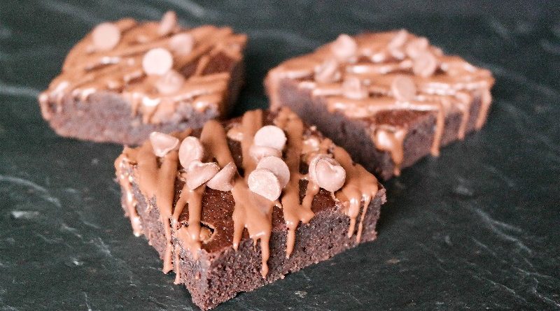 Double Chocolate Coconut Brownies